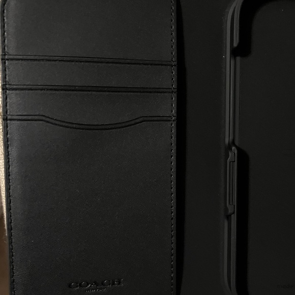 Coach IPhone Folio case New in box fits 13/14/15 - Picture 8 of 11